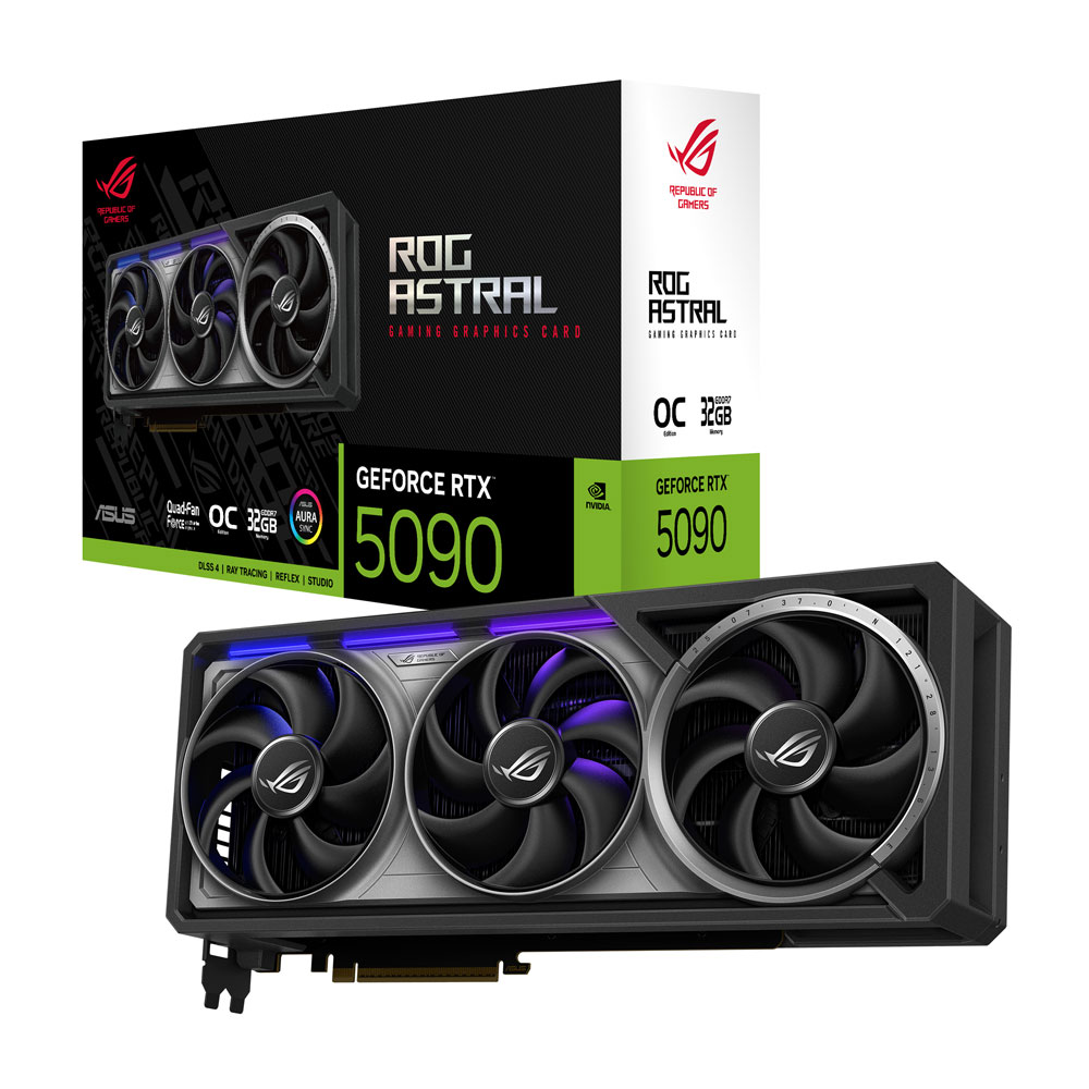 Asus ROG Astral GeForce RTX 5090 32GB GDDR7 OC Edition Gaming-Grafikkarte