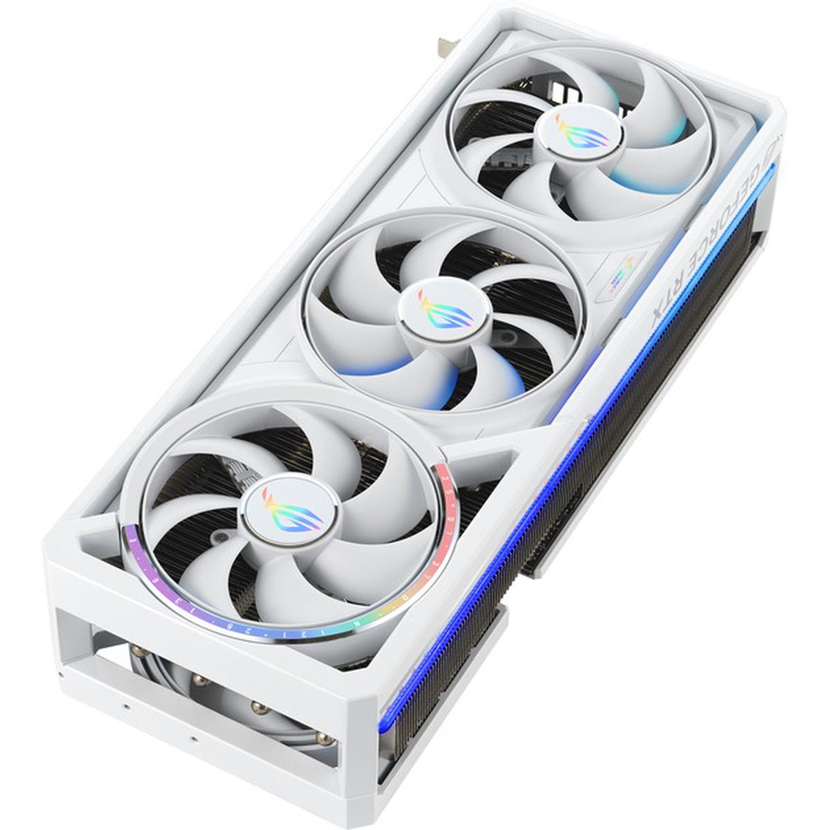 Asus ROG Astral GeForce RTX 5080 16GB GDDR7 White OC Edition Grafikkarte weiß