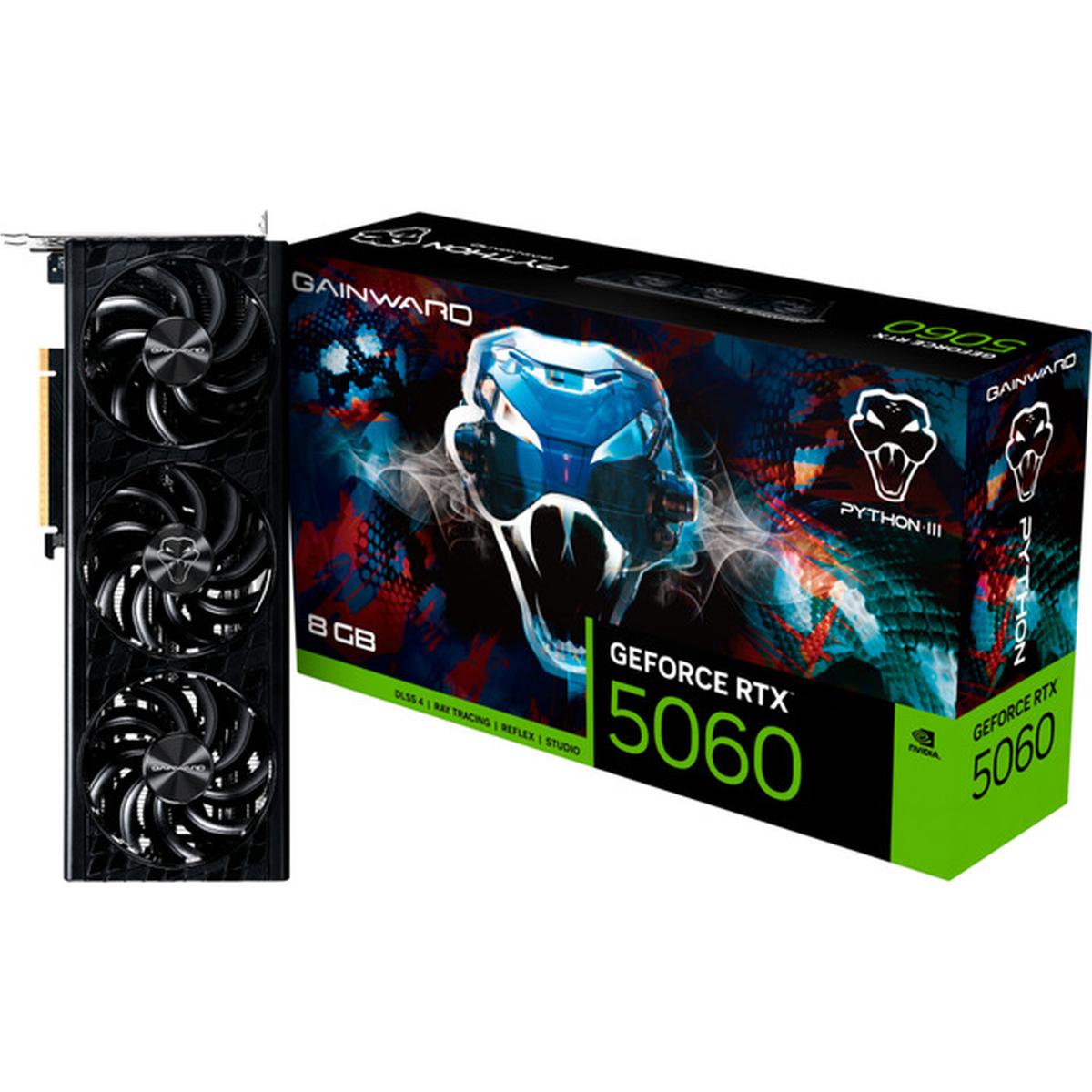 Gainward GeForce RTX 5060 Python III OC Grafikkarte 8GB