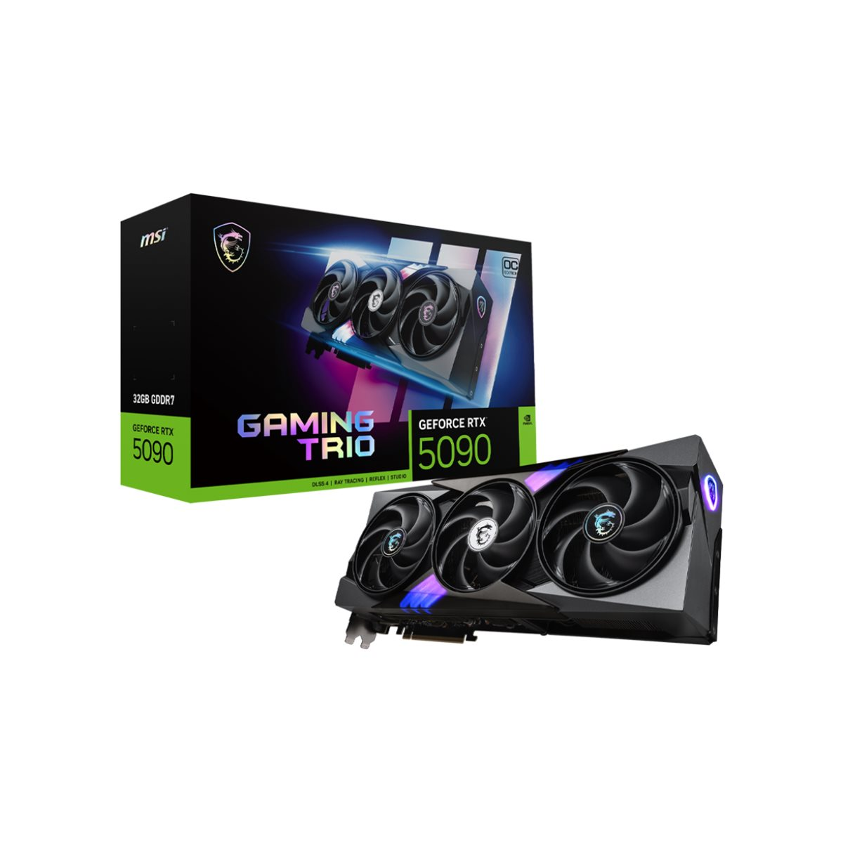 MSI GeForce RTX 5090 Gaming Trio OC 32GB Grafikkarte