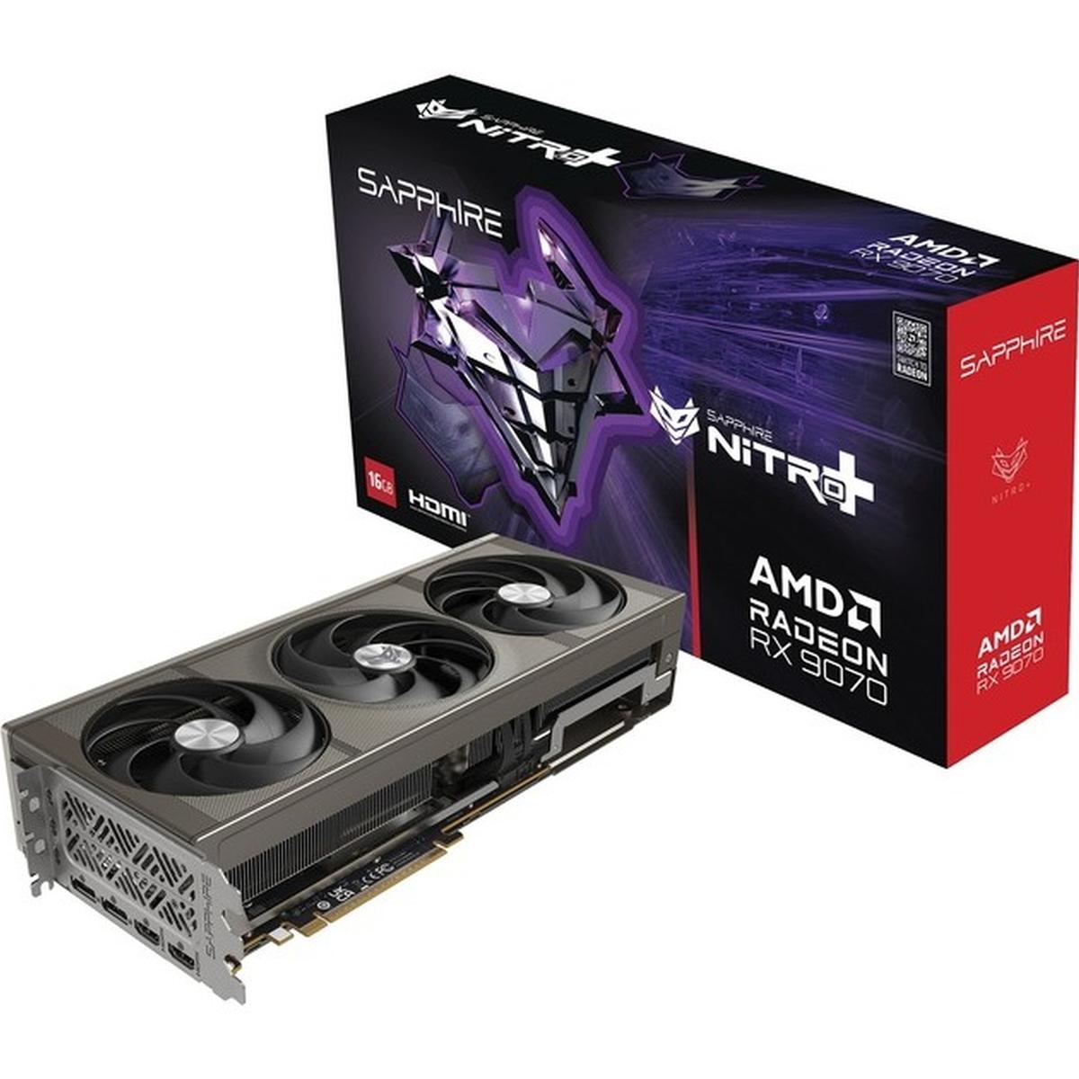 Sapphire Nitro+ RX 9070 Gaming OC Grafikkarte 16GB