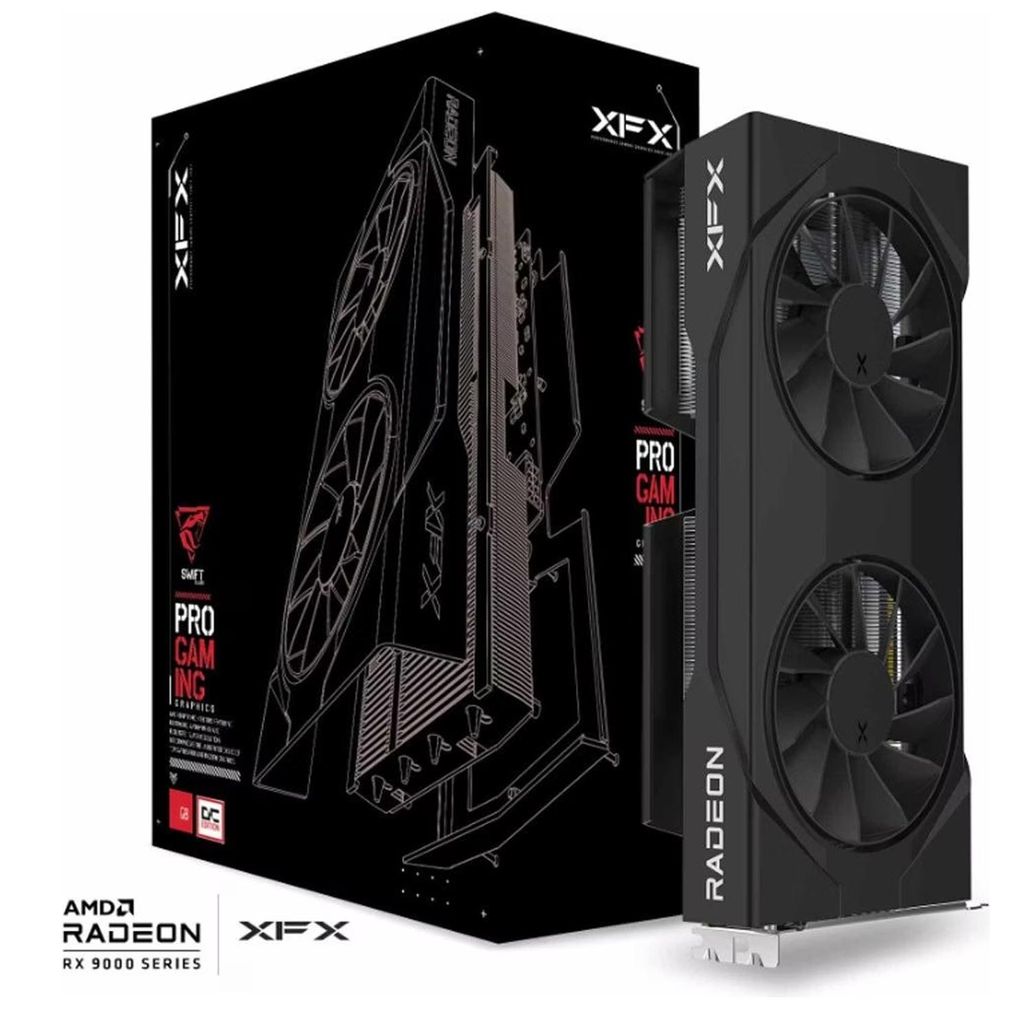 XFX RX 9060XT Swift DF OC Gaming 8GB Grafikkarte