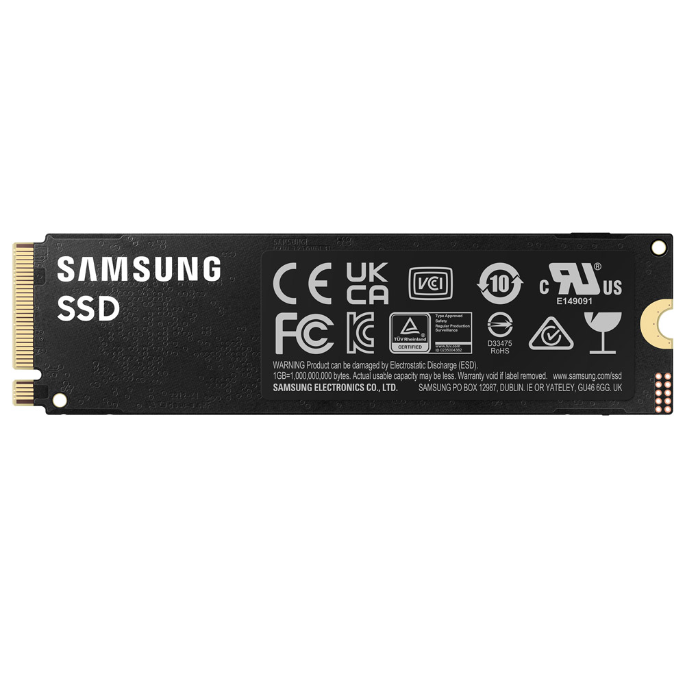 Samsung 990 PRO MZ-V9P4T0BW M.2 2280 PCIe 4.0 x4 NVMe interne SSD 4 TB