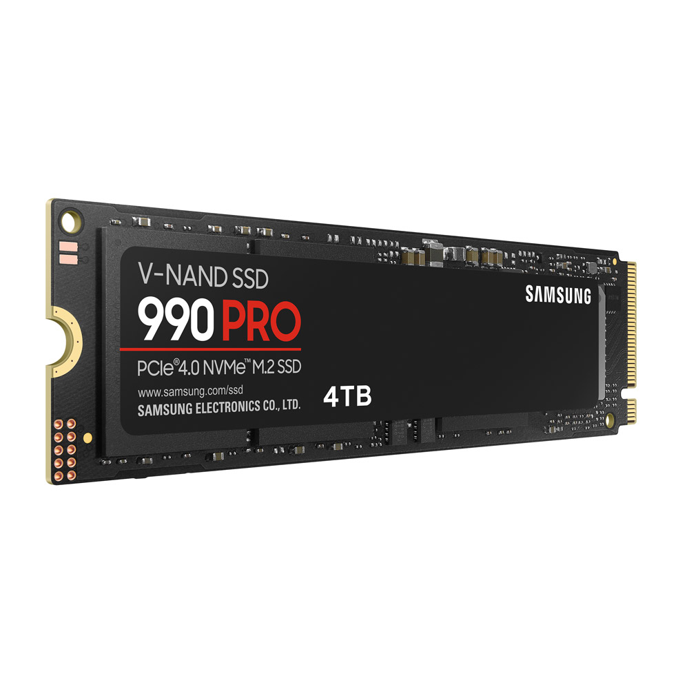 Samsung 990 PRO MZ-V9P4T0BW M.2 2280 PCIe 4.0 x4 NVMe interne SSD 4 TB