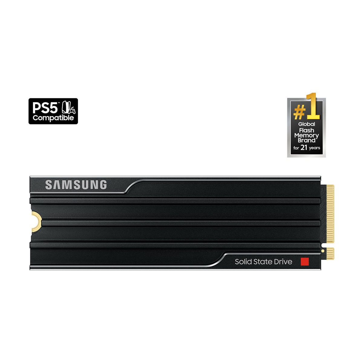 Samsung 9100 PRO Heatsink NVMe M.2 SSD 4TB schwarz