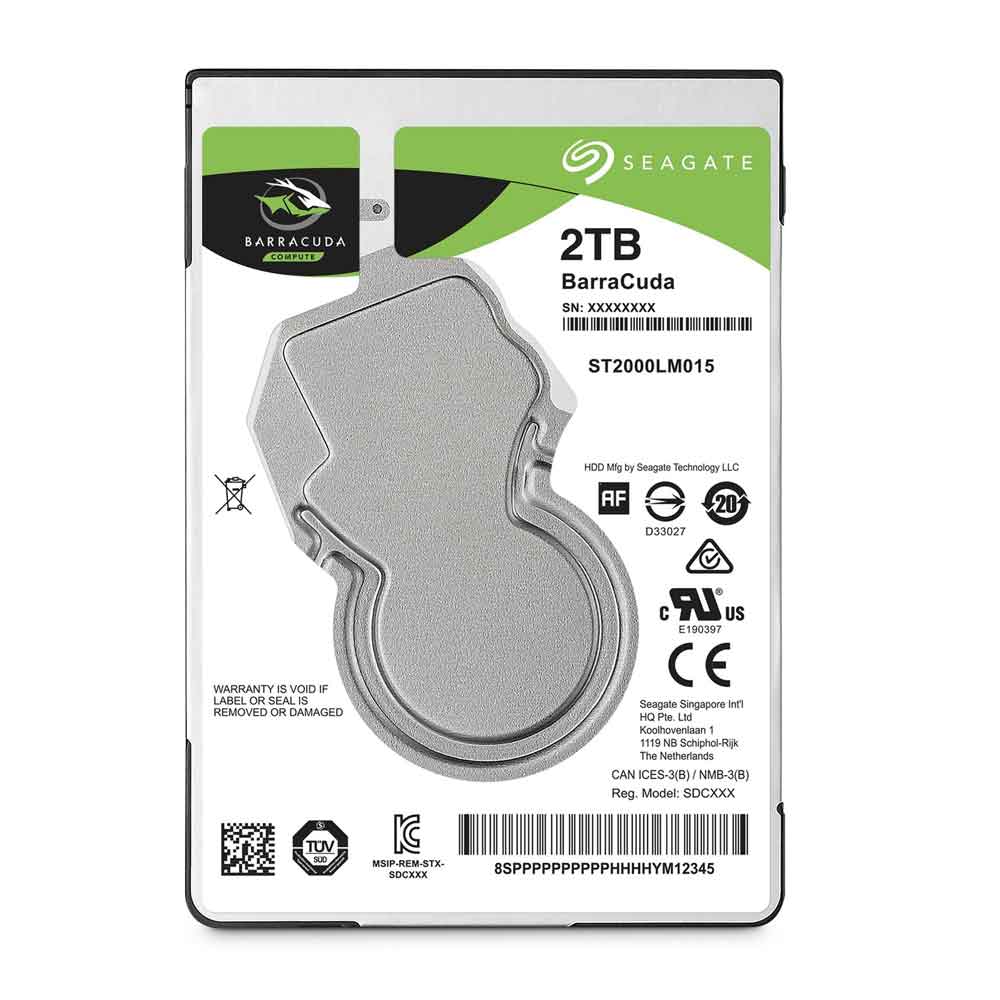 Seagate Guardian BarraCuda ST2000LM015 Festplatte 2 TB