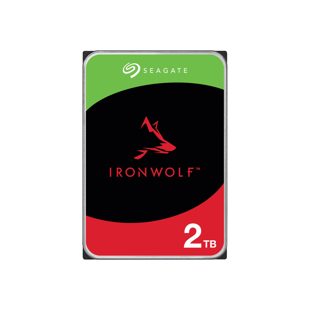 Seagate IronWolf 256MB 3.5 Zoll SATA 6Gb/s Interne CMR NAS Festplatte 2TB