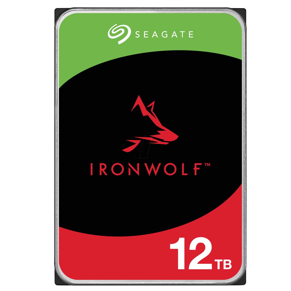 Seagate IronWolf NAS HDD 12TB silber