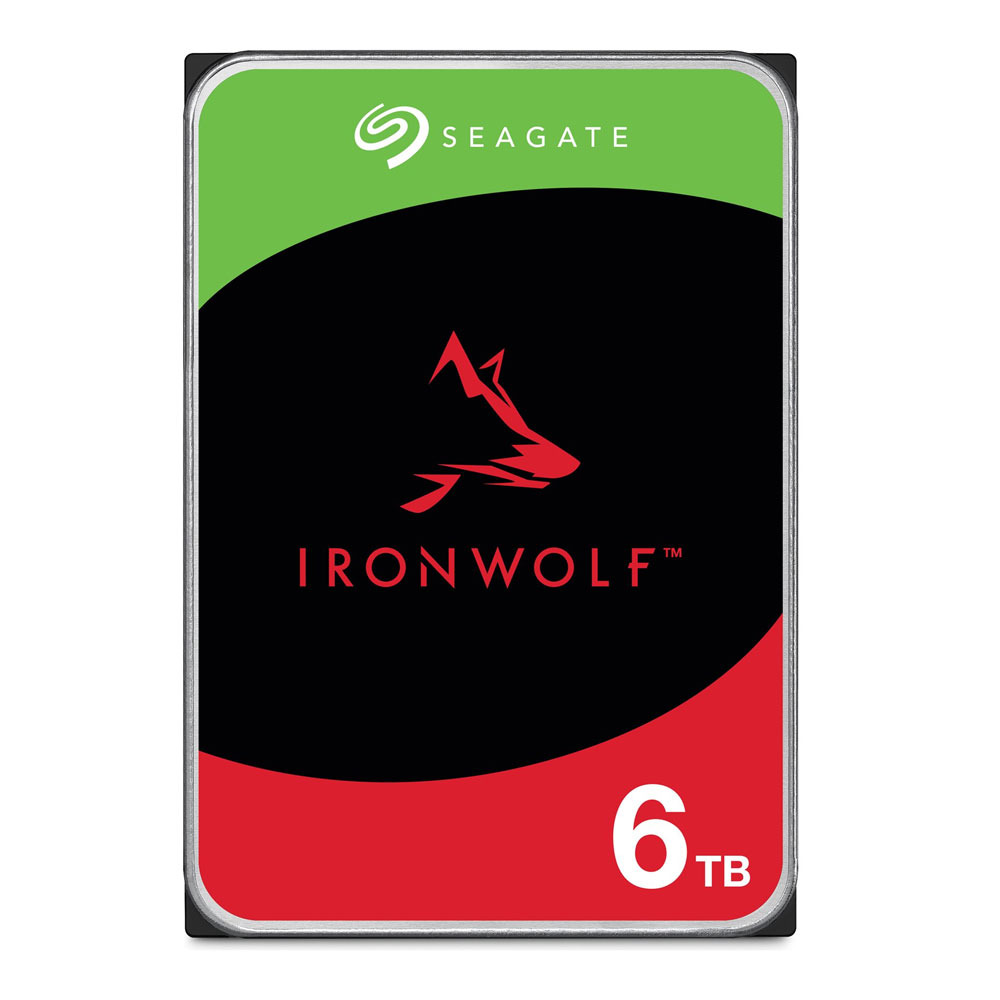Seagate IronWolf NAS Festplatte 6TB silber