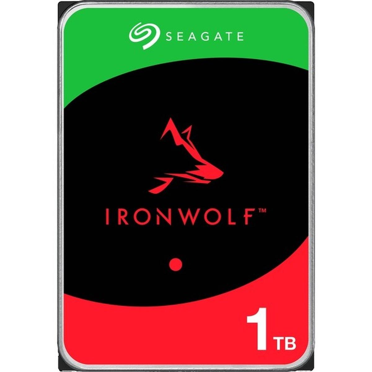 Seagate IronWolf ST1000VN008 NAS Festplatte 1TB silber