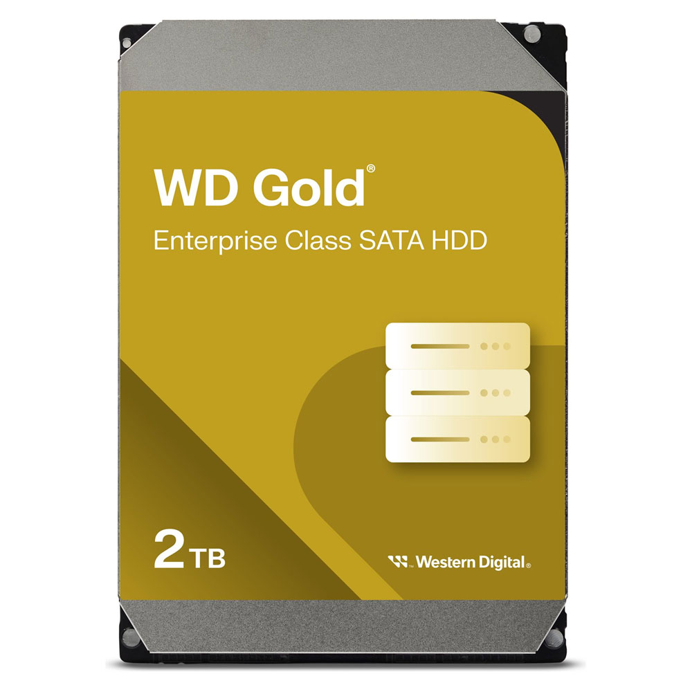 Western Digital Gold Interne Festplatte 2TB gold