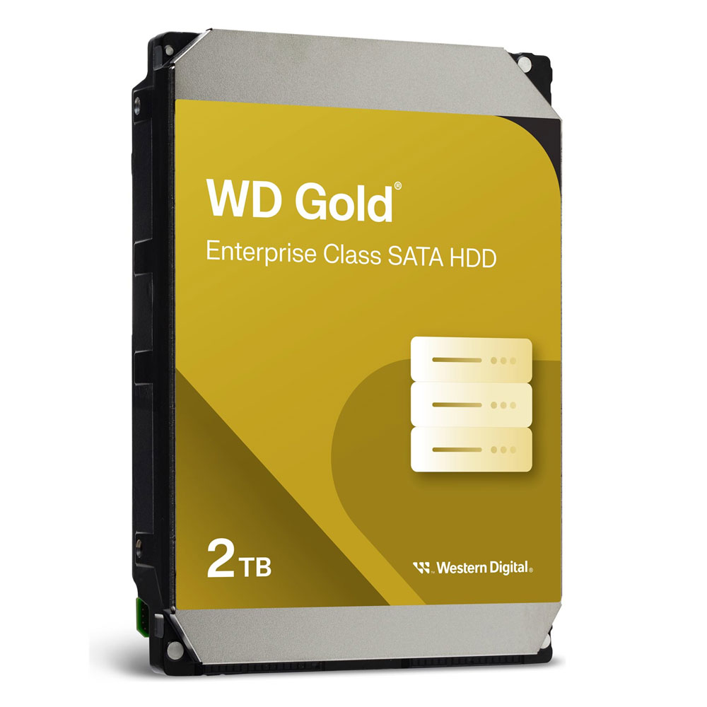 Western Digital Gold Interne Festplatte 2TB gold