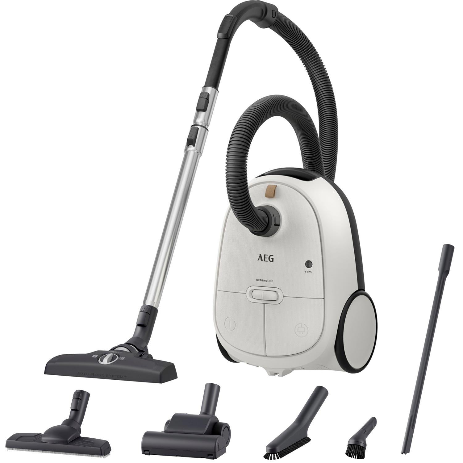 AEG AB61H6SW Staubsauger mit Beutel weiß