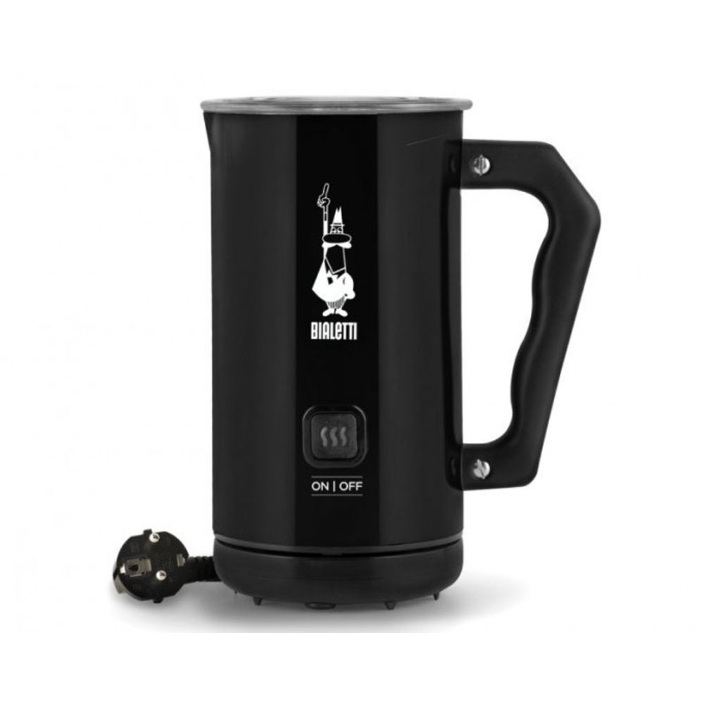 Bialetti Elettrico Milchaufschäumer 150ml schwarz