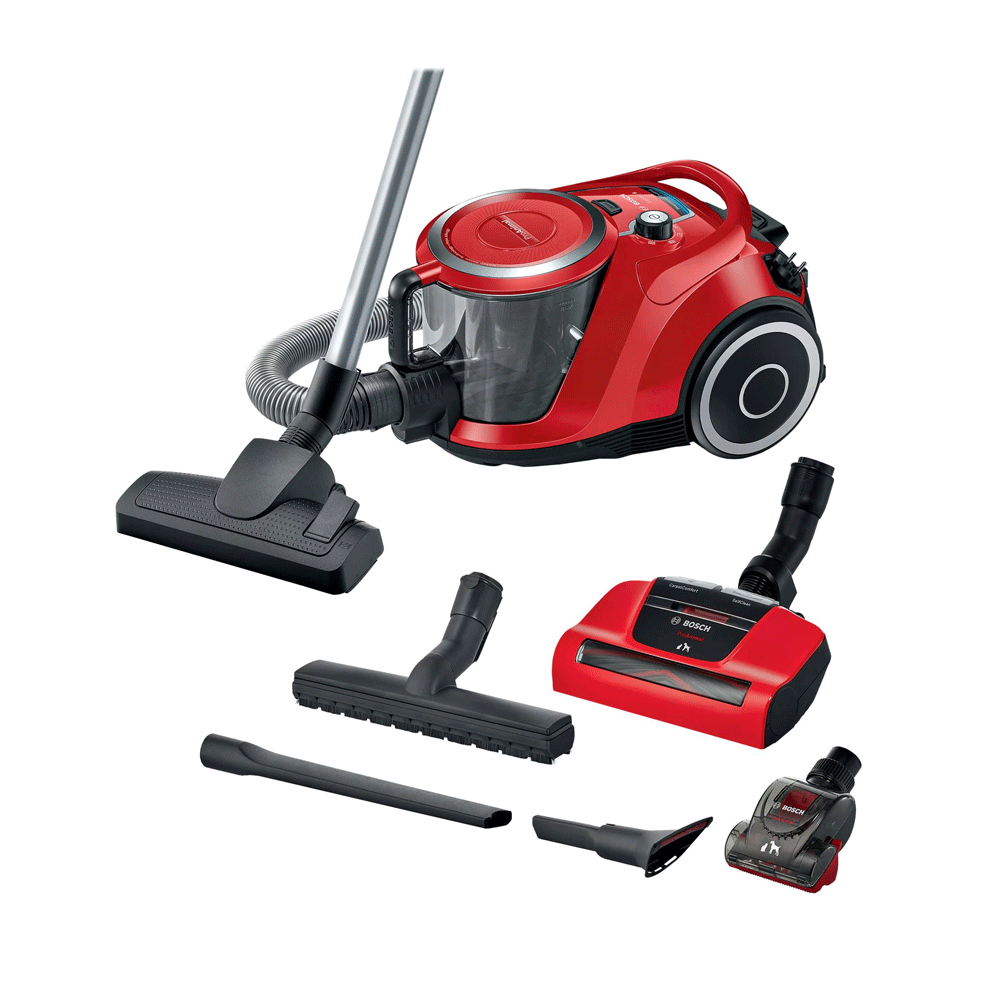Bosch Serie 6 BGC41PET beutelloser Staubsauger rot