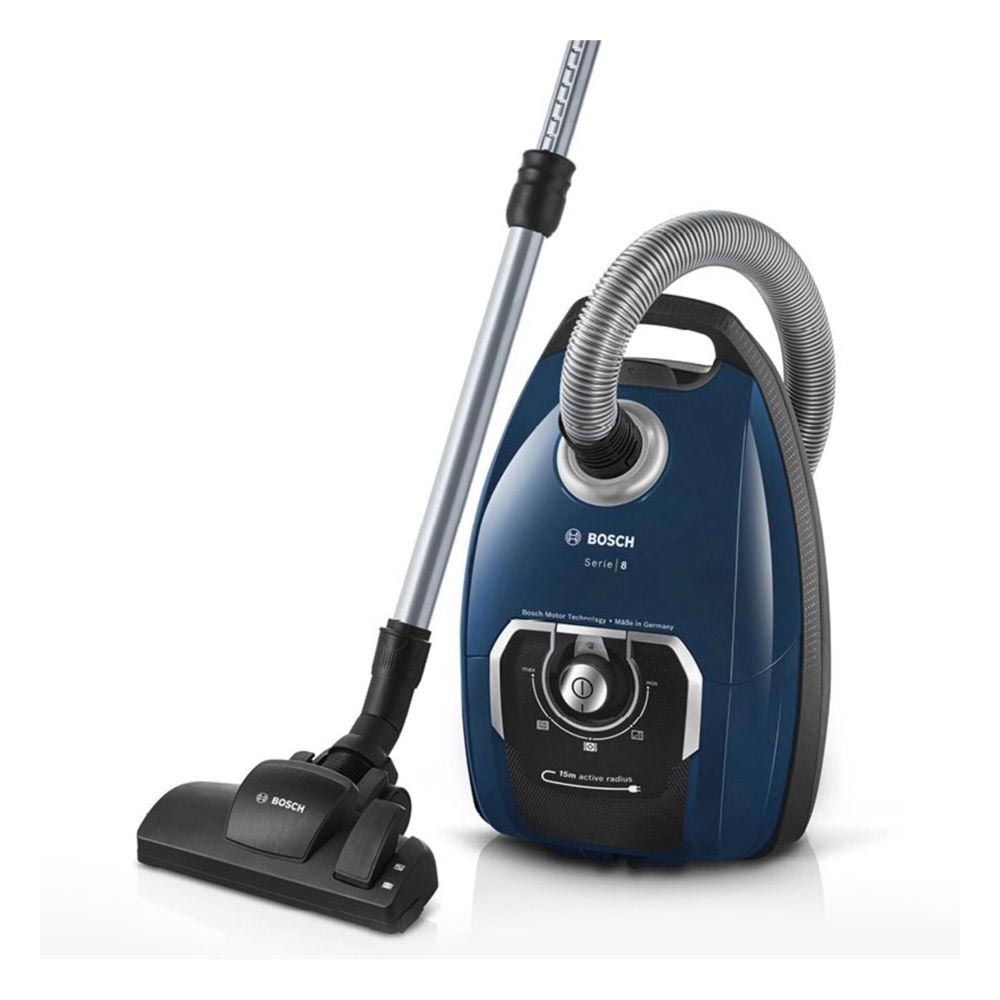 Bosch Serie 8 BGB75X494 Staubsauger mit Beutel blau