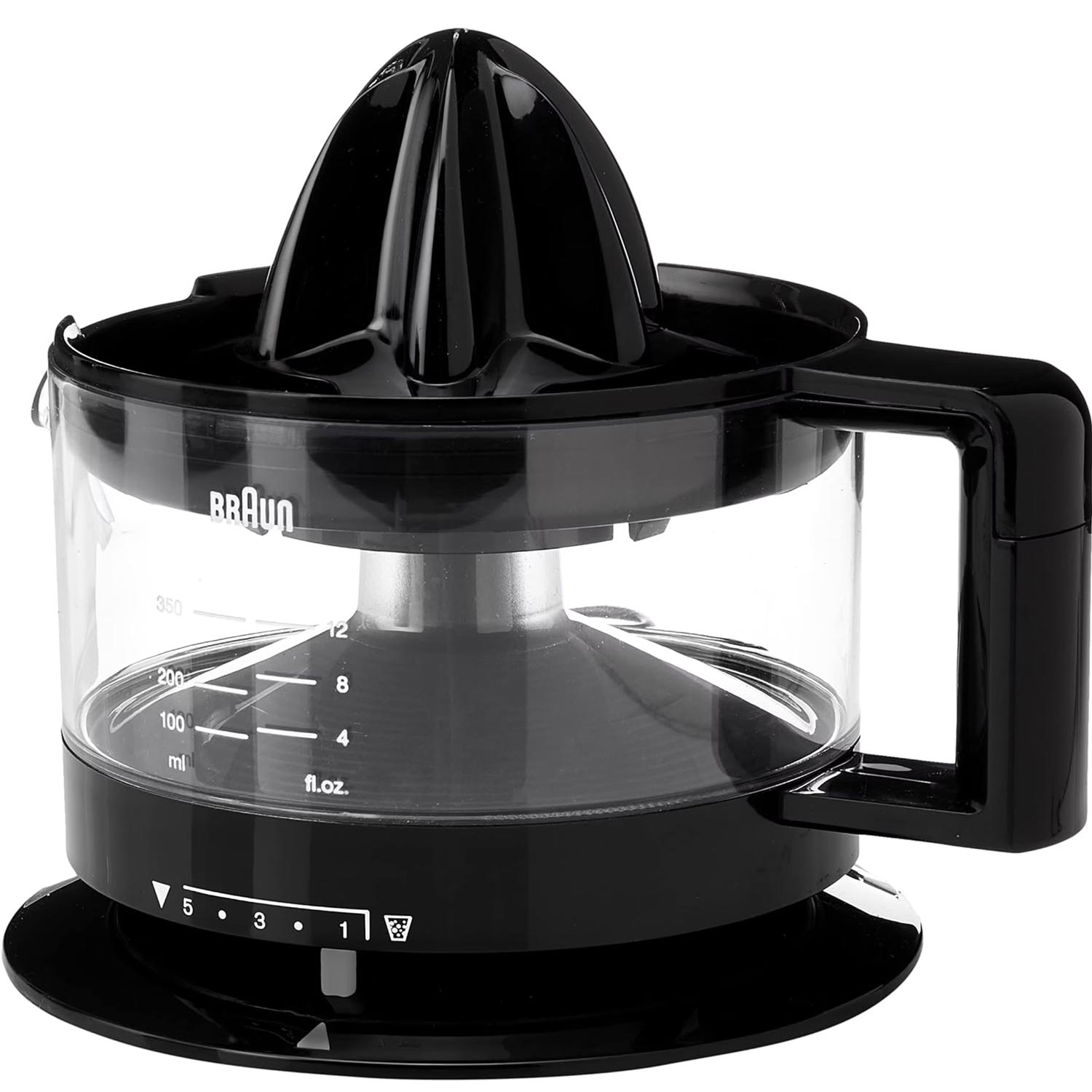 Braun CJ3000 BK Zitruspresse mit Schale schwarz