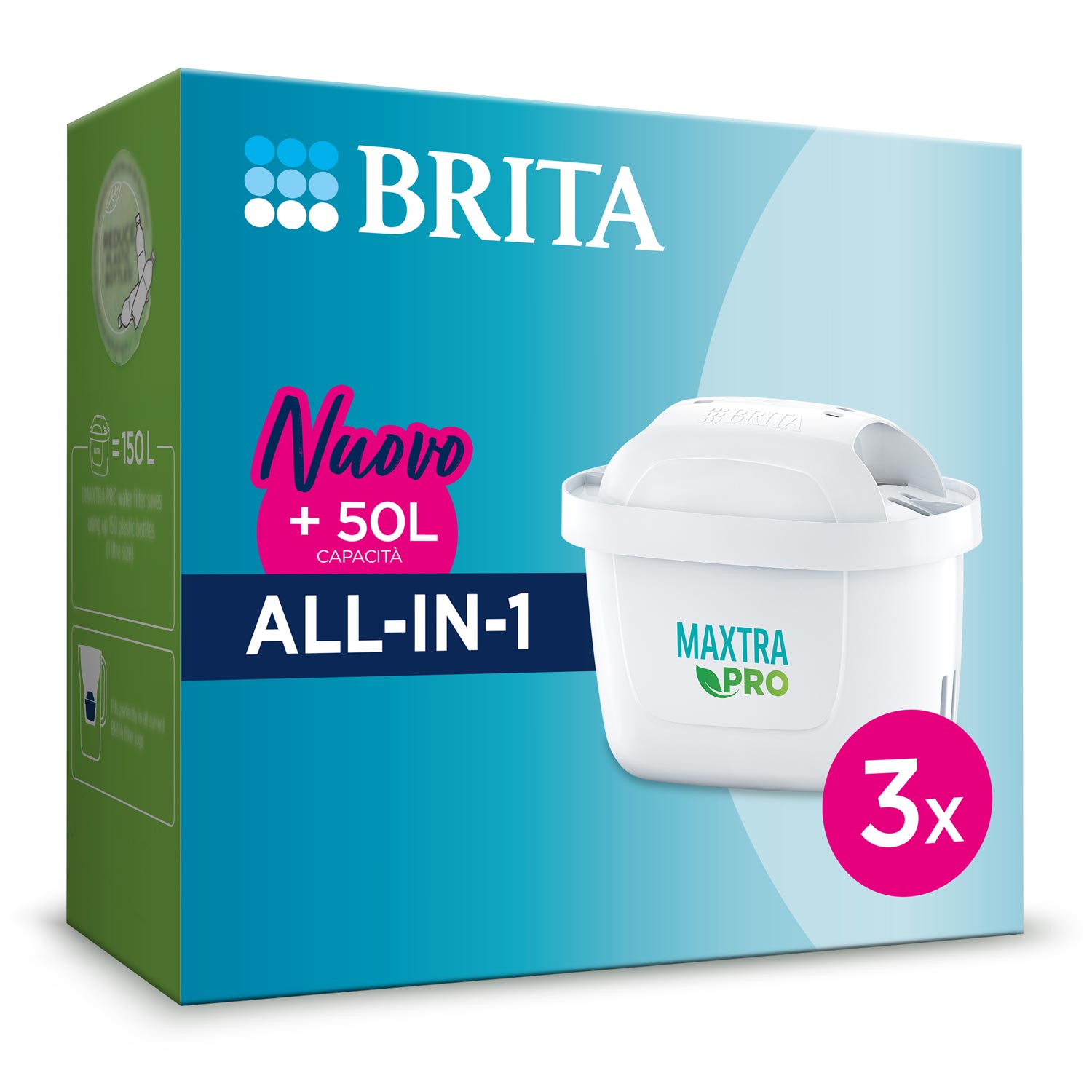 Brita Maxtra Pro All-in-1 Wasserfilterkartusche 3 Stück