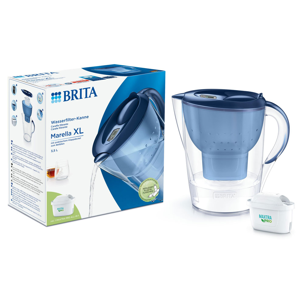Brita Marella XL Wasserfilter blau (2. Wahl)
