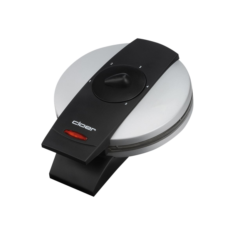 Cloer 1629 Waffeleisen für klassische Herzwaffeln metall