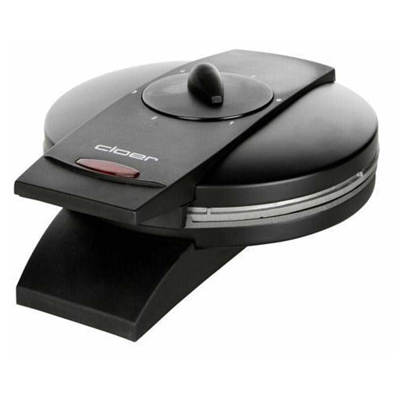 Cloer 1620 Waffeleisen für klassische Herzwaffeln schwarz