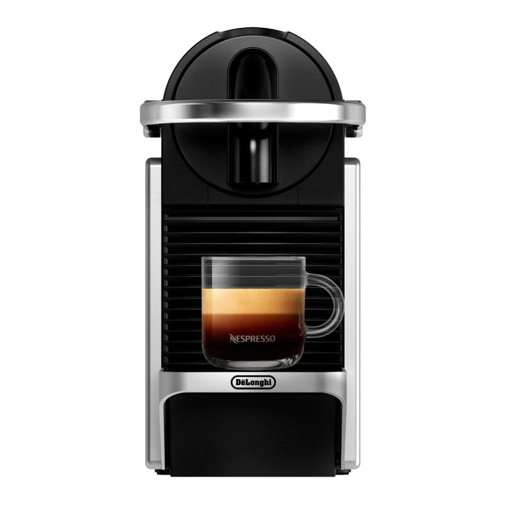 DeLonghi Pixie EN127.S Kaffekapselmaschine silber/schwarz