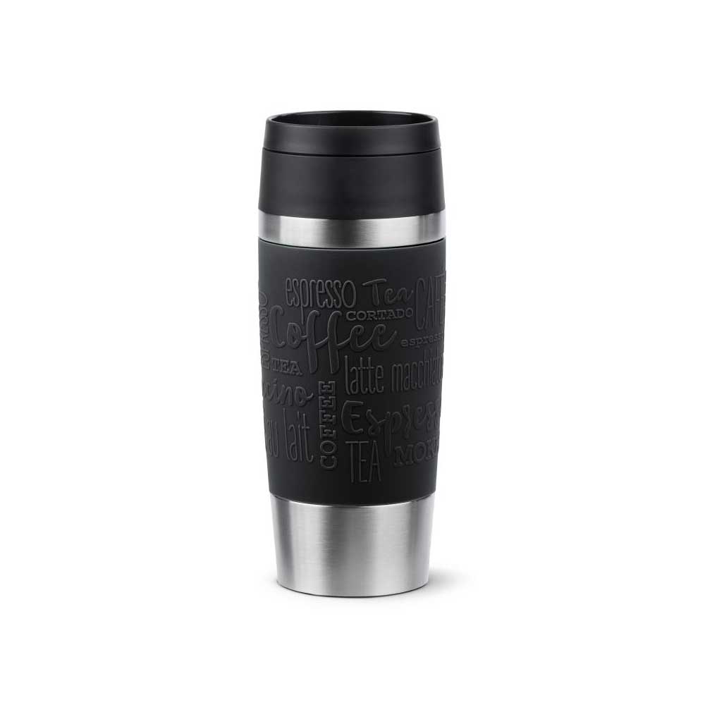 Emsa Travel Mug Classic Isolierbecher 0.36L schwarz