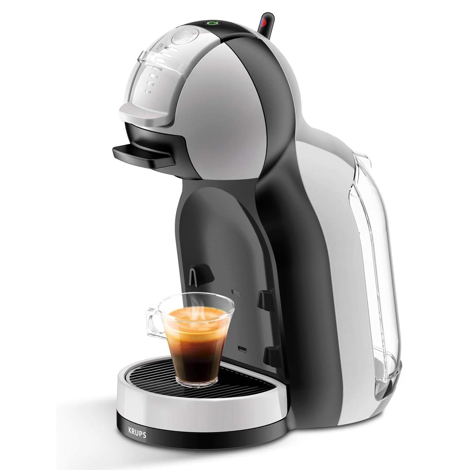 Krups Nescafé Dolce Gusto Mini Me KP123B10 Kaffeekapselmaschine arctic-grey
