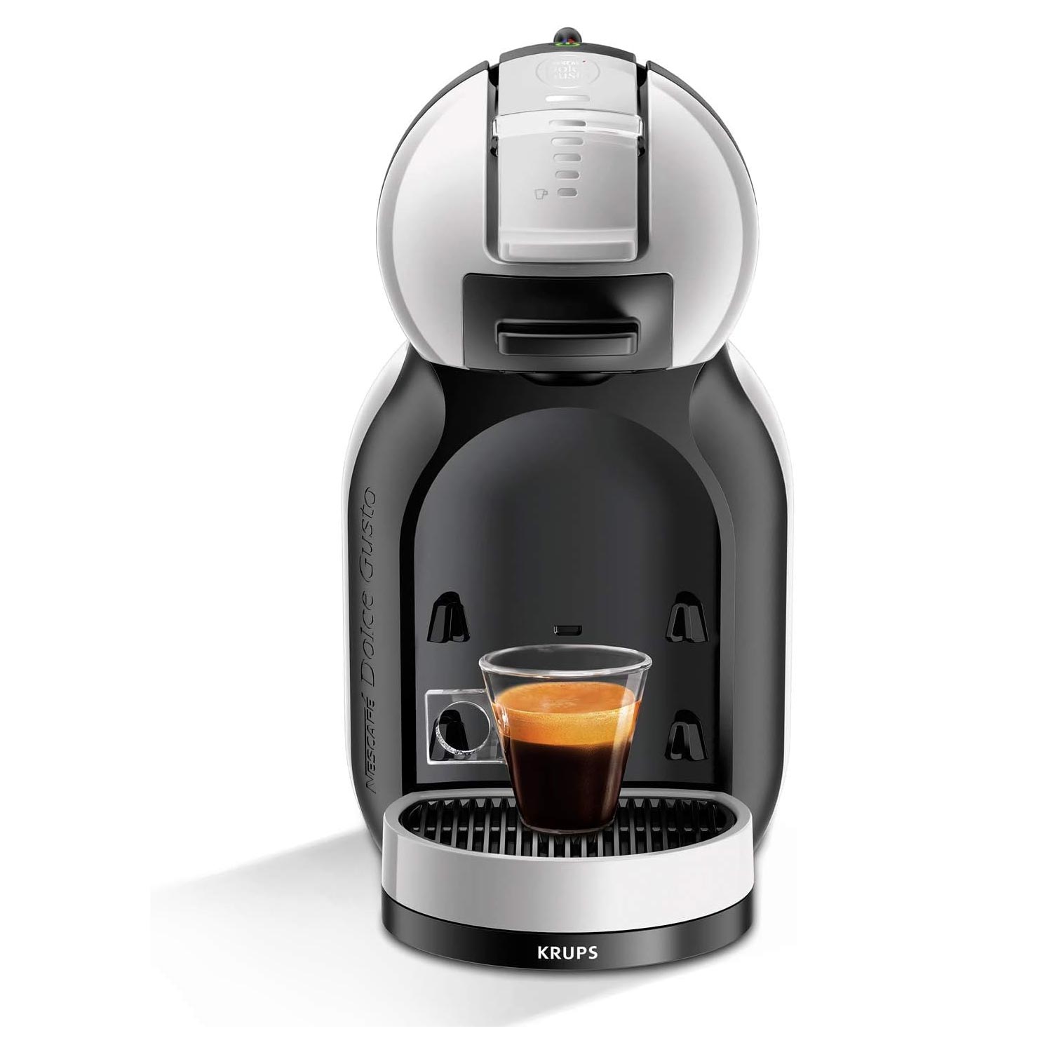 Krups Nescafé Dolce Gusto Mini Me KP123B10 Kaffeekapselmaschine arctic-grey