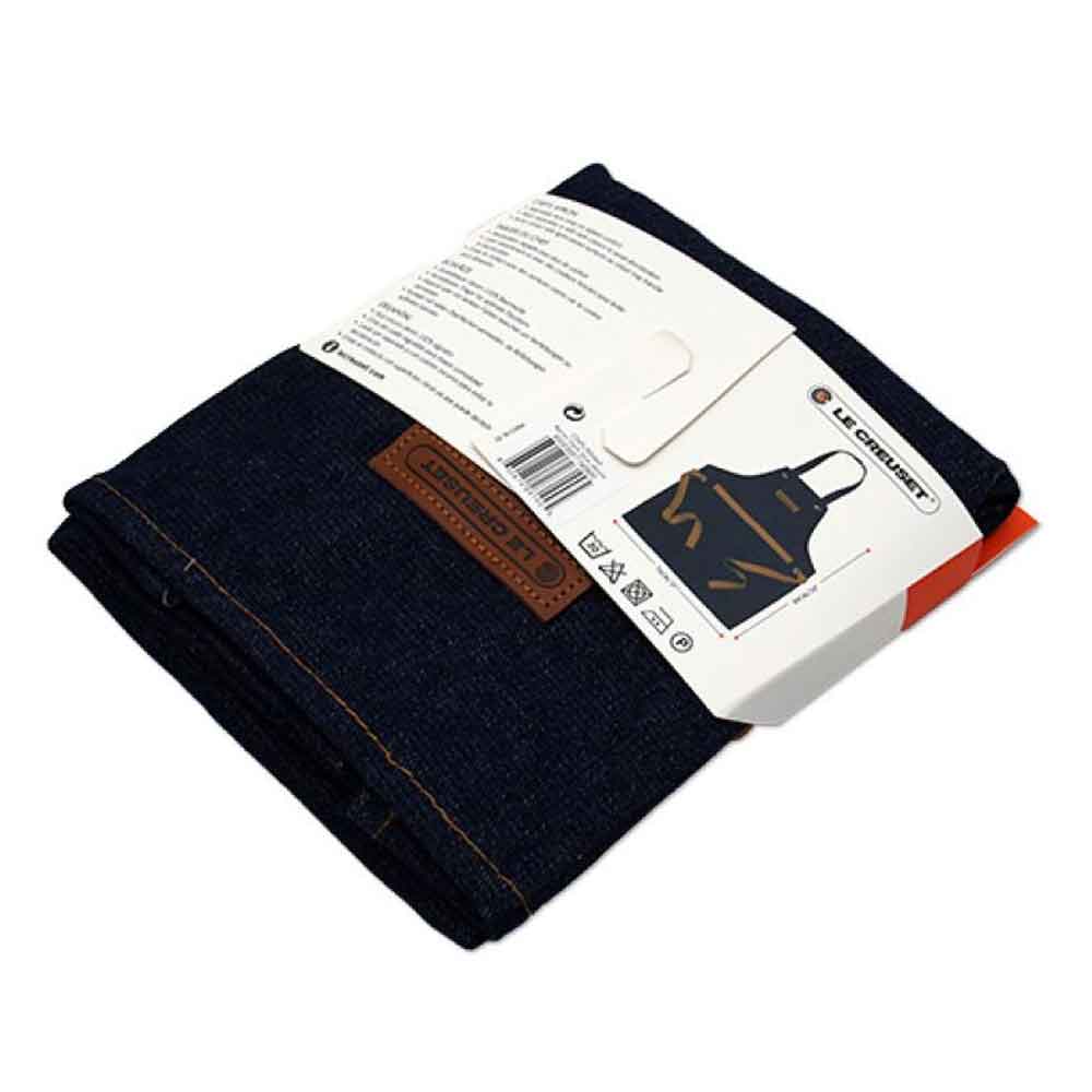 Le Creuset Küchenschürze 88 cm lang Dark Blue