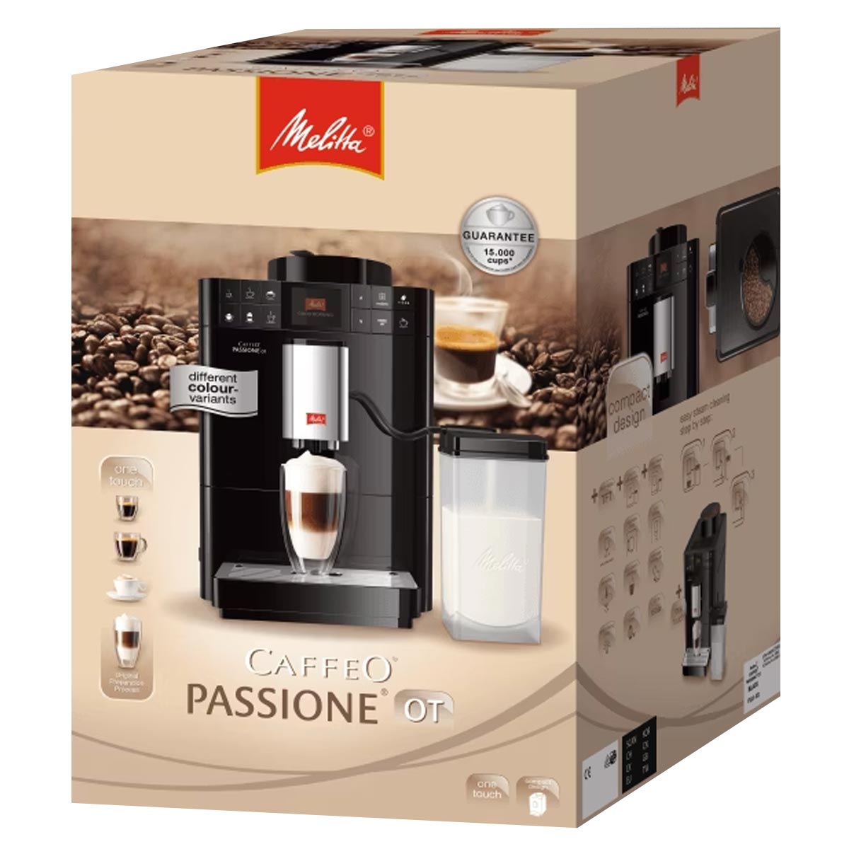 Melitta Caffeo Passione OT F531-102 Kaffeevollautomat schwarz