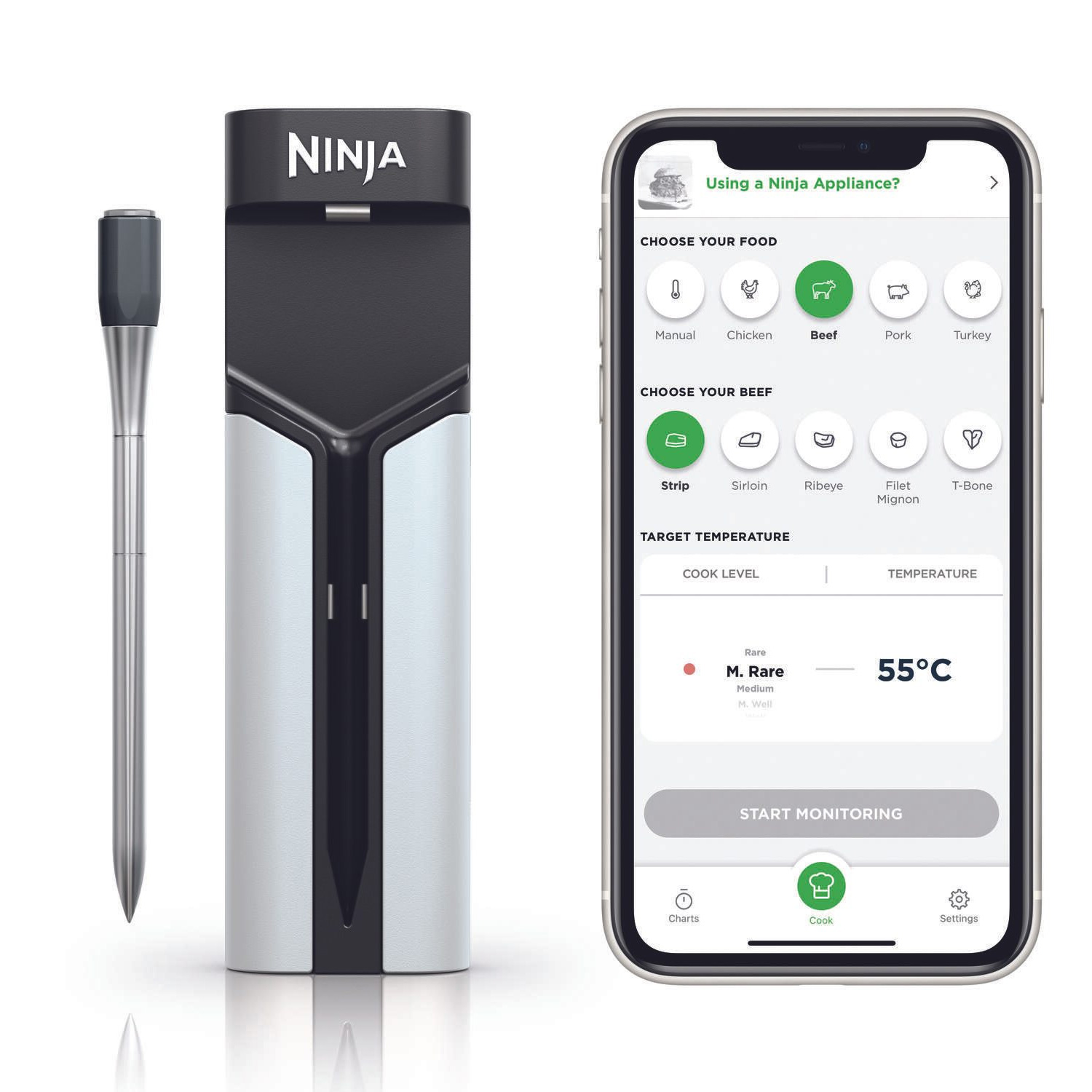 Ninja ProChef WP100EU Kabelloser Temperaturfühler