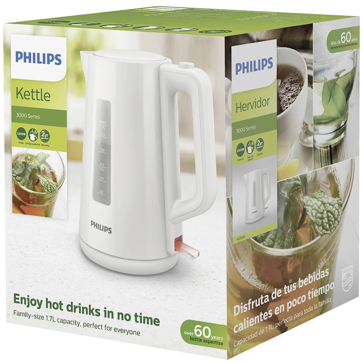 Philips HD9318/00 Wasserkocher weiß