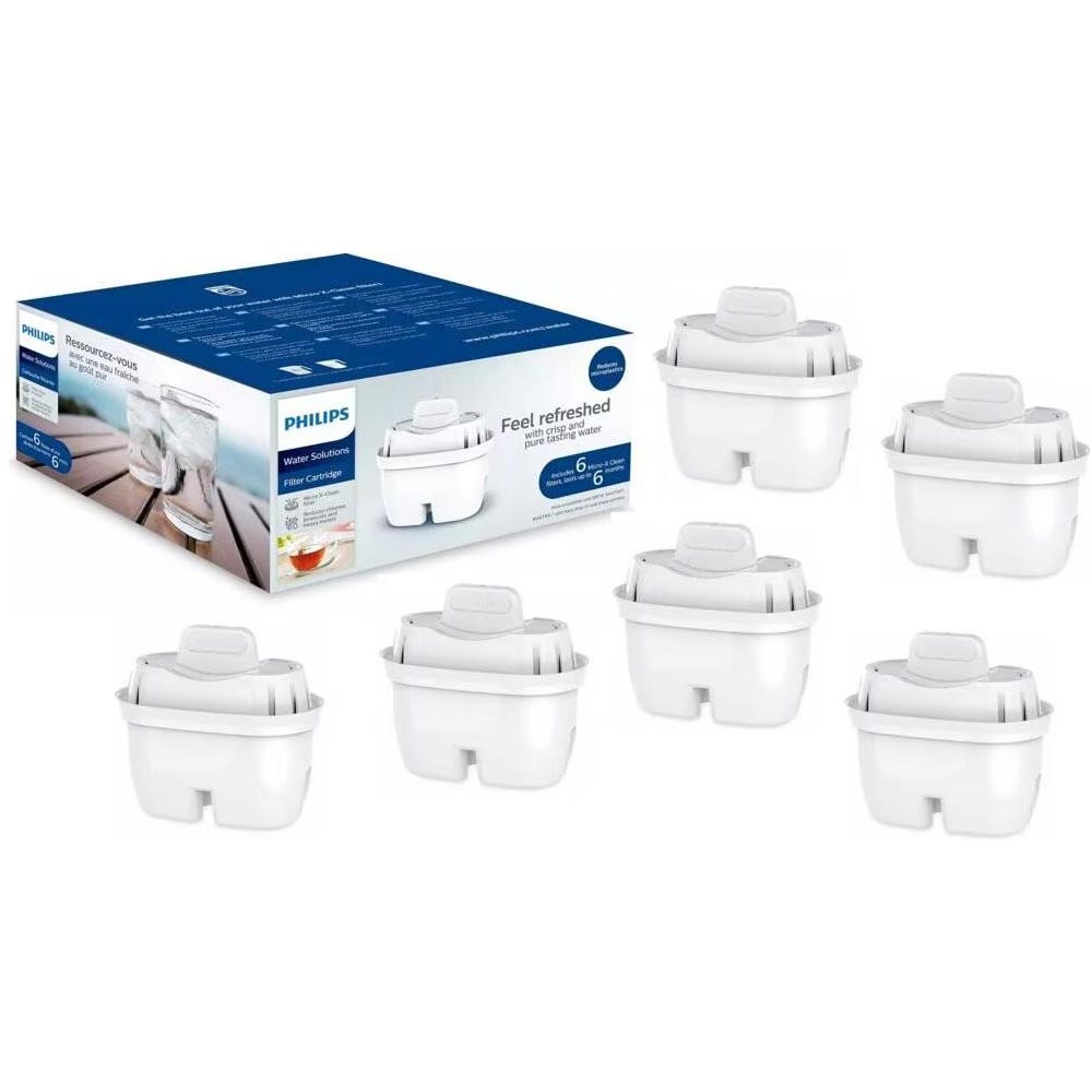Philips AWP212/31 Water 6er-Pack Wasserfilter-Kartuschen