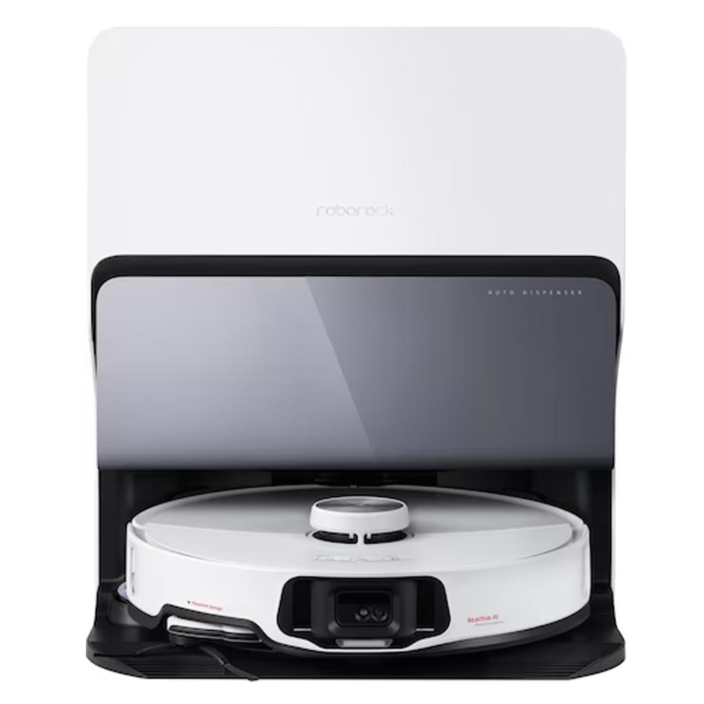 Roborock S8 MaxV Ultra Saugroboter mit Selbstreinigungsstation weiß