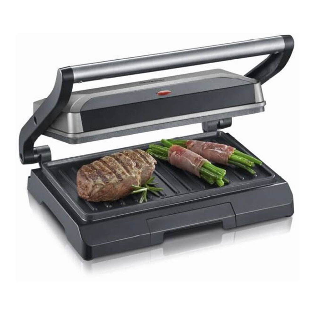 Severin KG 2394 Kontaktgrill metallic grau/schwarz