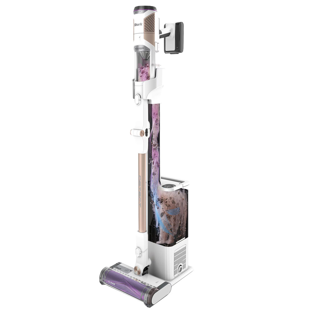 Shark IW3612EU Detect Clean & Empty Akku-Staubsauger weiß