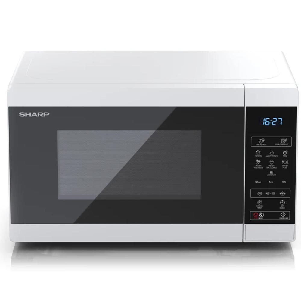 Sharp YC-MS02E-W Mikrowelle weiß