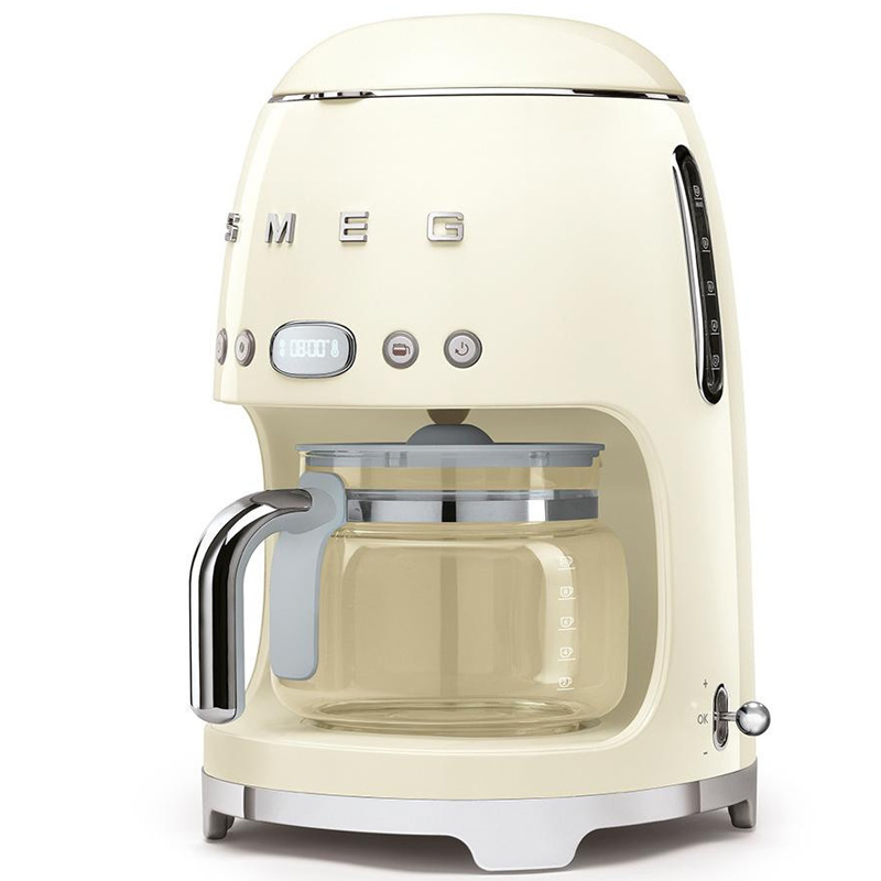 SMEG DCF02CREU Filterkaffeemaschine creme