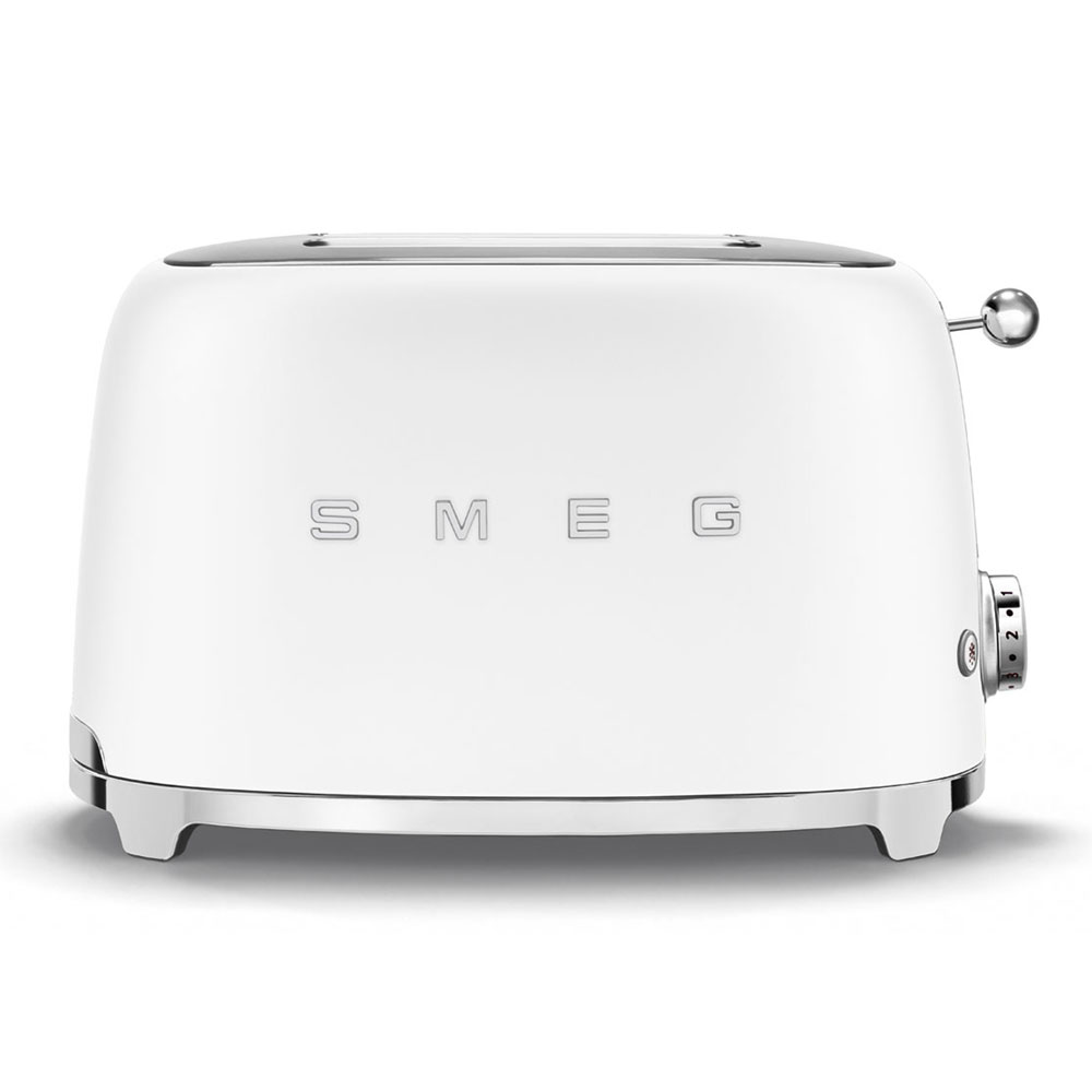 SMEG TSF01WHMEU 2-Schlitz Toaster mattweiß