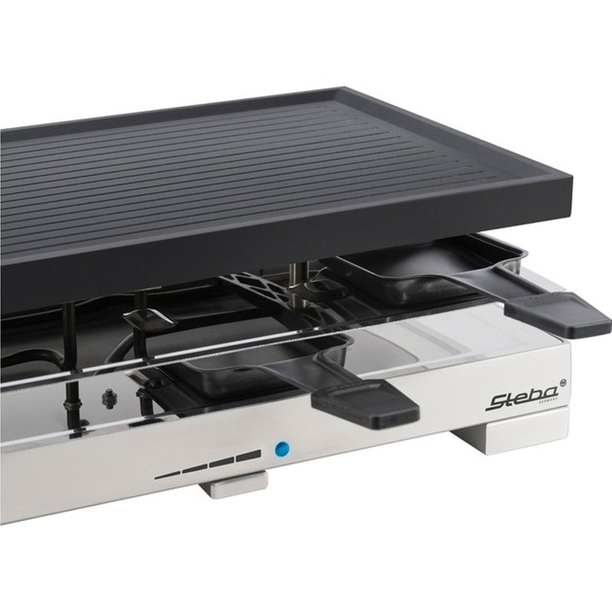 Steba RC 68 Premium Guss Raclette schwarz/edelstahl