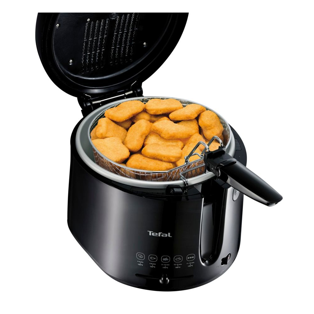 Tefal FF1078 Maxi Fry Fritteuse schwarz