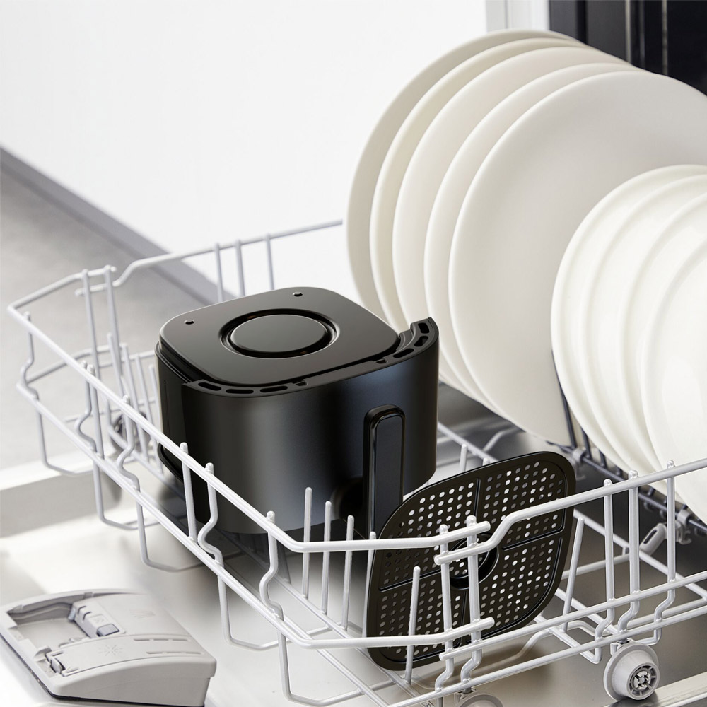 Tefal EY1458 Easy Fry Compact Heißluftfritteuse schwarz