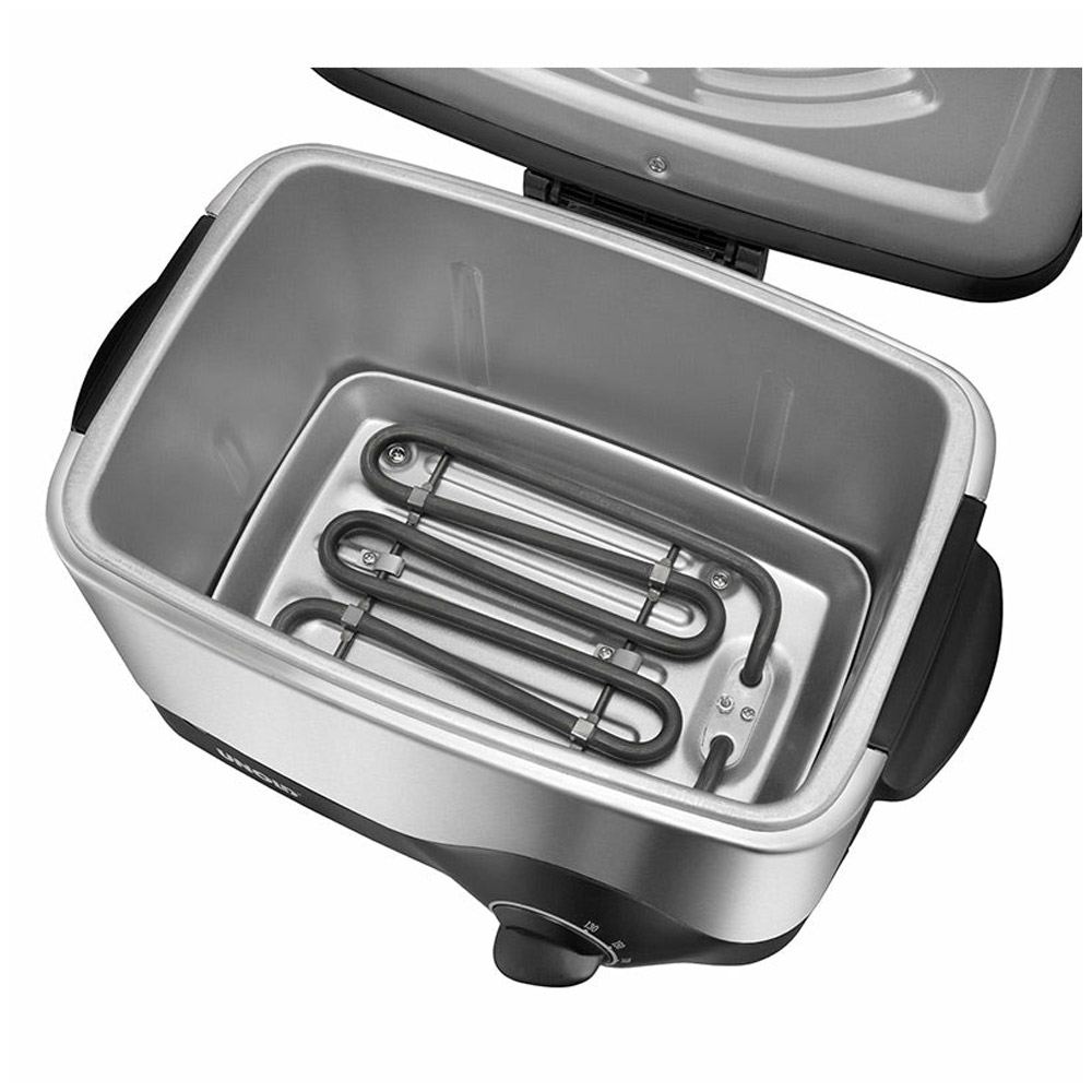 Unold 58615 Fritteuse Kompakt schwarz/silber