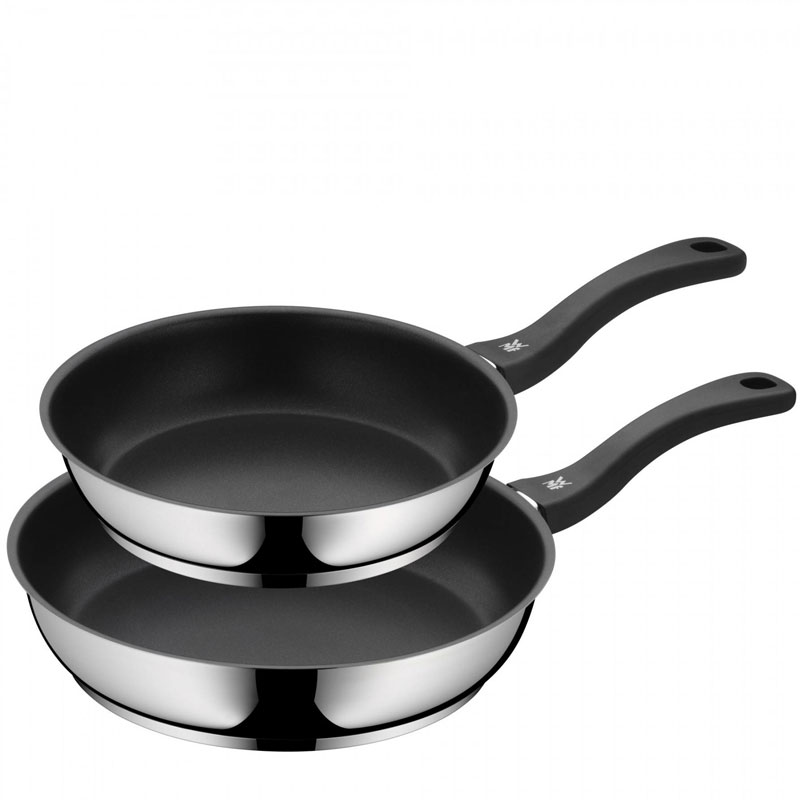 WMF Devil Pfannenset 2-teilig Bratpfanne 28 cm + 24 cm Induktion schwarz