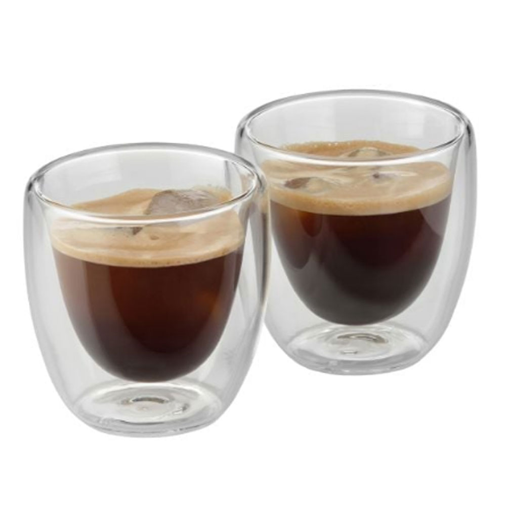 WMF Kult doppelwandige Espressotassen 80ml 2er-Set
