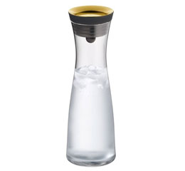 WMF Basic Wasserkaraffe aus Glas 1 Liter gold