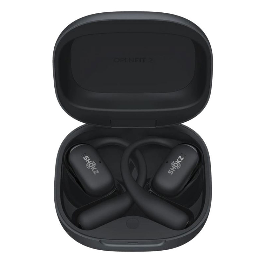 SHOKZ OpenFit 2 Knochenschall Kopfhörer schwarz