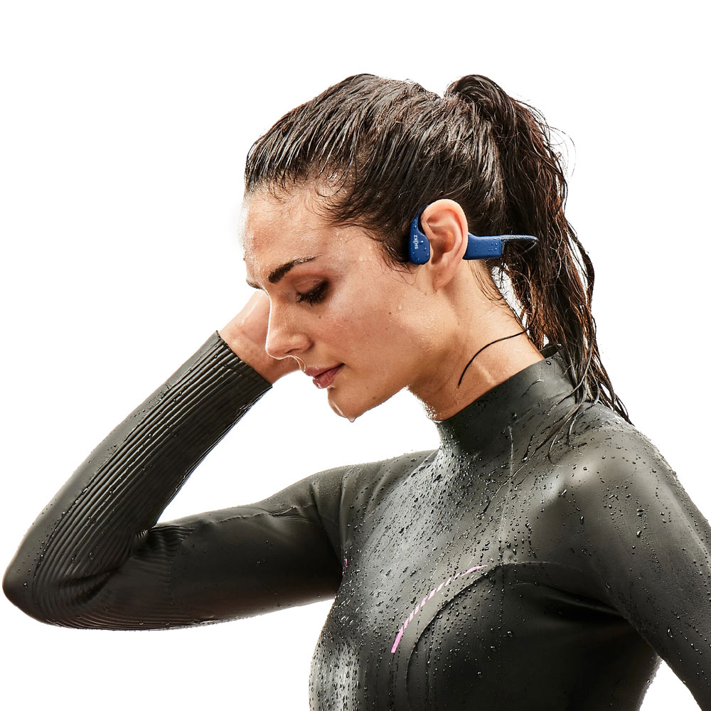 SHOKZ OpenSwim Open-Ear Kopfhörer saphirblau