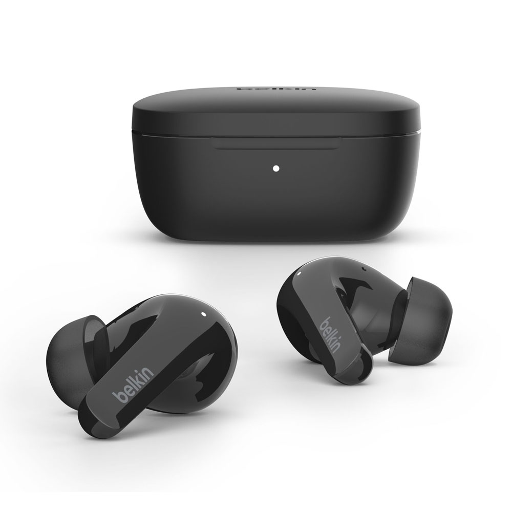 Belkin SoundForm Flow True Wireless Noise-Cancelling-Kopfhörer schwarz